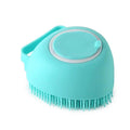 Escova de silicone massageadora utilizável no seu banho ou do seu pet